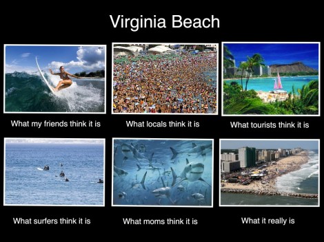 It's all perception. "Virginia is for lovers."