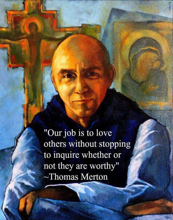 Image result for thomas merton love